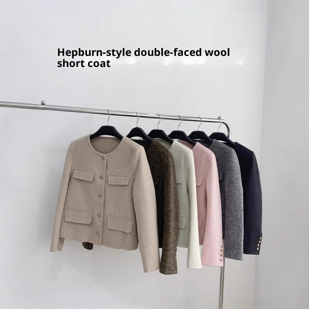 Casual All-matching Graceful Fashion Long Sleeve Solid Color Top